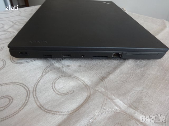 Lenovo ThinkPad T560 15.6(3K 2880 x 1620) i7-6600U 2.60GHz/RAM 16GB/SSD 240GB /Win 11 Pro, снимка 5 - Лаптопи за работа - 40532285