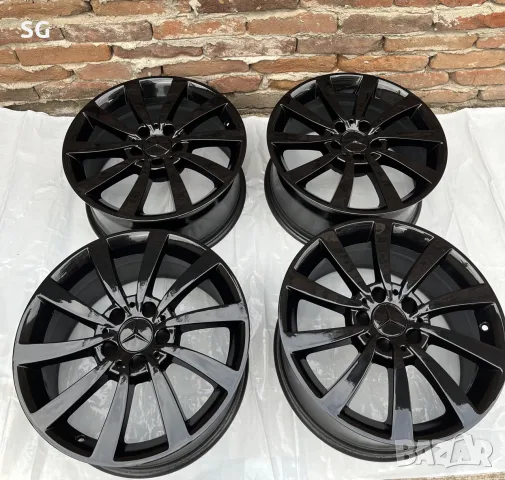17 цола оригинални Mercedes чисто нова боя !, снимка 5 - Гуми и джанти - 56088981