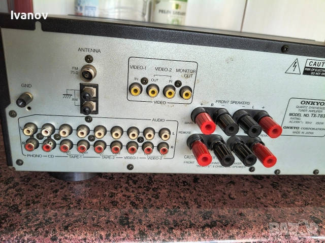 Тунер усилвател.ONKYO, снимка 10 - Ресийвъри, усилватели, смесителни пултове - 53969307