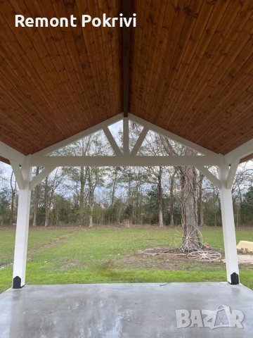Навеси от дърво, снимка 7 - Дърводелски услуги - 37332782