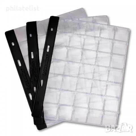  Шулц рез.листи за албум оп./ 10 л. / за 35 мон. до 27 мм