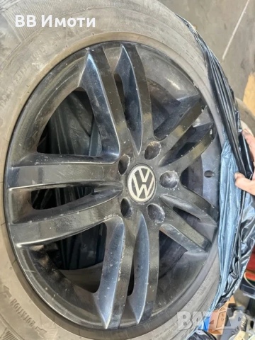 Джанти с зимни гуми Q5 Q7 Touareg Cayenne 5*130 R18 Volkswagen Aud, снимка 2 - Гуми и джанти - 52305123