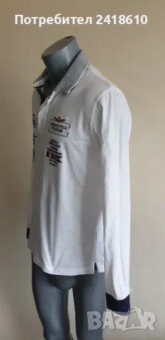 Aeronautica Militare Mens Size 50 / L - M  ОРИГИНАЛ! Мъжка Блуза!, снимка 7 - Блузи - 49795925
