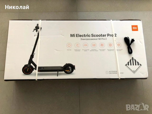 Нова! Xiaomi Scooter Pro 2 Електрическа тротинетка Xiaomi Mi Electric Scooter Pro 2