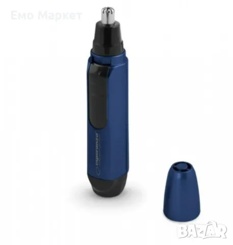 Тример за нос и уши Esperanza EBG004B, 1xAA батерия, Син. Гаранция 24 месеца , снимка 4 - Тримери - 49520923