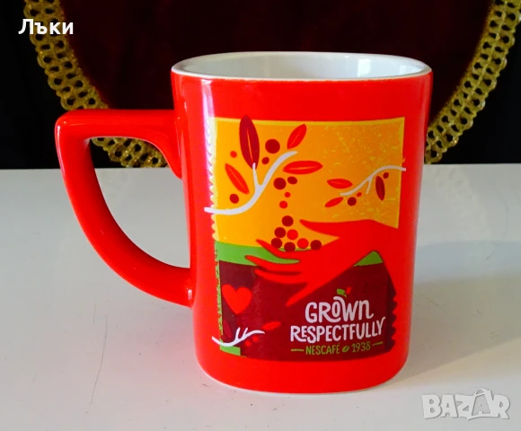 Порцеланова чаша Nescafe. , снимка 2 - Чаши - 51181804