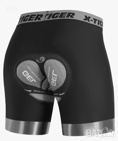 Мъжко колоездачно бельо X-TIGER, снимка 5 - Спортна екипировка - 54295356