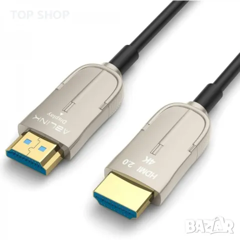 Оптичен HDMI кабел 20 м, снимка 5 - Друга електроника - 48697660