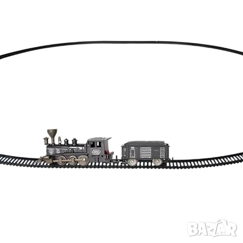 Класически ретро влак с релси - 16 части, снимка 4 - Коли, камиони, мотори, писти - 51080515