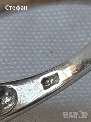 Сребърен пръстен, снимка 7 - Пръстени - 54266805