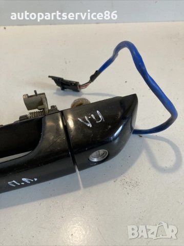 Външна дръжка на предната лява врата (черна) за KIA Carnival (2006–2012), снимка 2 - Части - 53200318