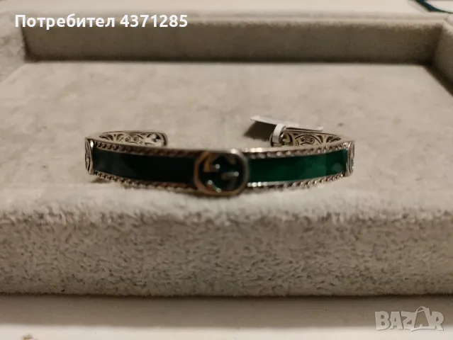 гривна stainless steel с Gucci мотиви, снимка 14 - Гривни - 48923277