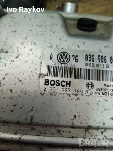 ECU компютър VW Golf 4, 1.4i 036906032L 0261207189, 036 906 032L, , снимка 4 - Части - 54000795