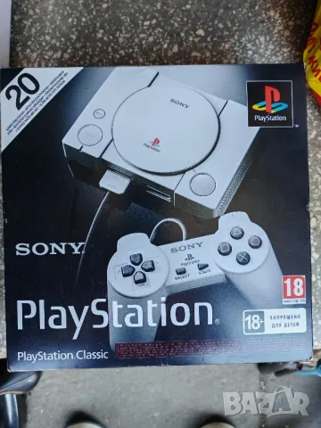 SONY Pley Station Clasik конзола с вградени 20 игри. , снимка 5 - PlayStation конзоли - 49571042