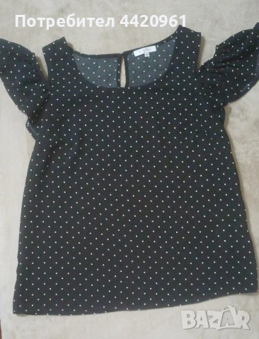 Дамска блуза с ефектни ръкави 