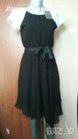 Нова елегантна рокля, с асиметрия и отворен гръб👗🍀S,M👗🍀арт.3082, снимка 2 - Рокли - 34144916