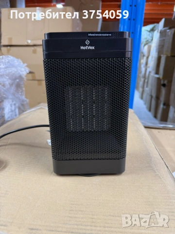 Керамичен нагревател HotVex ceramic heater 1500 W + Дистанционно, снимка 11 - Отоплителни печки - 53175528