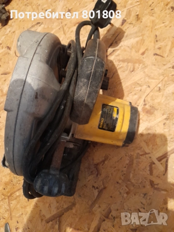 Ръчен циркуляр Dewalt , снимка 3 - Циркуляри - 51993478