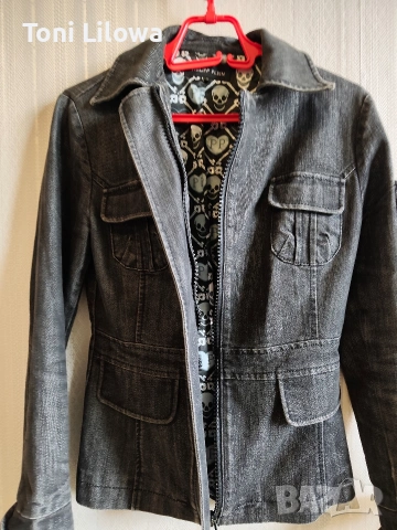 Дънково яке, снимка 6 - Якета - 54189431