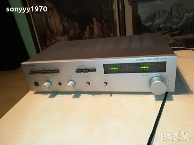 поръчан-blaupunkt a-110 amplifier-produced in japan-внос switzеrland, снимка 10 - Ресийвъри, усилватели, смесителни пултове - 29770908