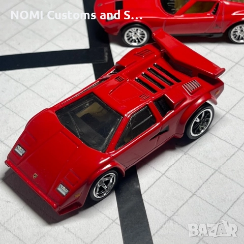 Hot Wheels Lamborghini Countach & Miura SV, снимка 6 - Коли, камиони, мотори, писти - 52968744