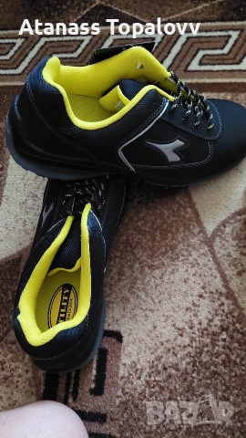 Работни обувки с метално бомбе Diadora , снимка 4 - Други - 54331525