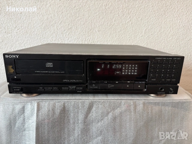 SONY CDP-M77CD ПЛЕЪР/2XPCM56P