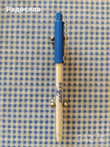 стара италианска химикалка БГА БАЛКАН , снимка 3 - Колекции - 54132611