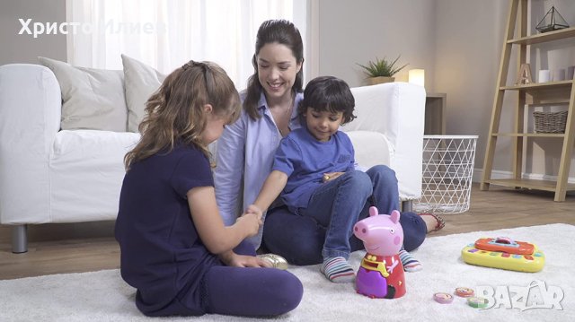 Пепа Пиг Прасето Пепа Интерактивна Играчка Обучение Песни Монети  Peppa Pig, снимка 2 - Образователни игри - 39405805