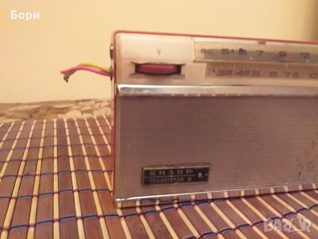 SHARP BX-338 1960г  Радио, снимка 4 - Радиокасетофони, транзистори - 31035895