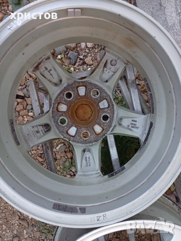 Продавам лети джанти 15 цола 5х14.3 Оригинални, снимка 2 - Гуми и джанти - 51747795