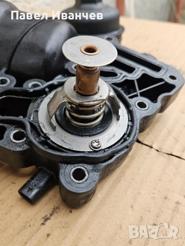 Корпус за маслен филтър с термостат за Audi A6 C7 3.0TDI BI Turbo, снимка 8 - Части - 52865405