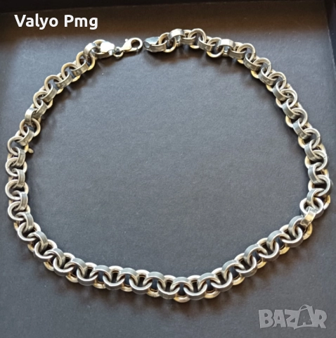 Масивен сребърен ланец