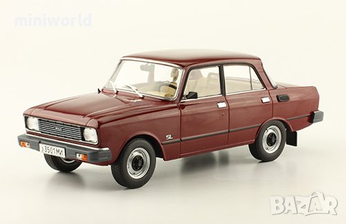 Москвич 2140SL ЛУКС 1980 - мащаб 1:24 на Hachette моделът е нов в блистер