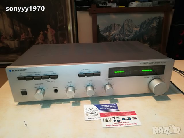 blaupunkt a-110 stereo amplifier 0308211111, снимка 6 - Ресийвъри, усилватели, смесителни пултове - 33708543