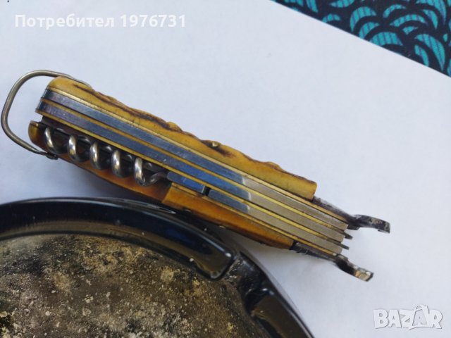 Сгъваем Ловджийски нож  VIRGINIA INOX  ITALY  MADE , снимка 7 - Антикварни и старинни предмети - 40784822