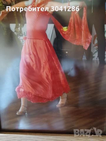Рокля за латино танци, снимка 1 - Детски рокли и поли - 34043975