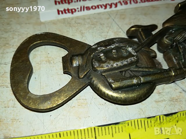 мотор-отварачка-мед/месинг внос франция 2905221915, снимка 6 - Антикварни и старинни предмети - 36913577