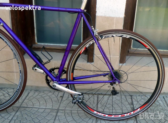 Шосеен велосипед ! Къстъм  1х8 ! Рамка Хром-моли !, снимка 6 - Велосипеди - 54255429