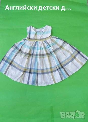 Английска детска рокля-Debenhams , снимка 1 - Бебешки рокли - 36722741