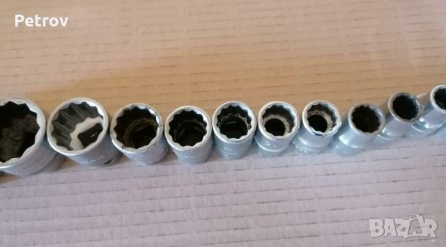 DOWIDAT / KS TOOLS / GARANT Made in Germany - 1/2" PROFI 13 броя 12-стенни вложки: 10 - 36 mm !!, снимка 6 - Гедорета - 34468686
