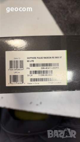 Sapphire ATI Radoen 5600XT Pulse (6GB DDR6,192-Bit,HDMi,3xDP), снимка 2 - Видеокарти - 54200111