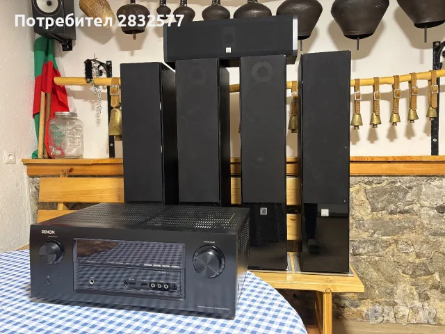 Dali ZENSOR 7 + Dali LEKTOR LCR + Denon AVR-2113