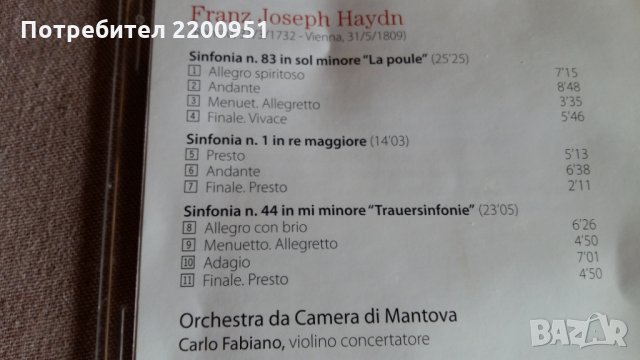 FRANZ JOSEPH HAYDN, снимка 2 - CD дискове - 31684119