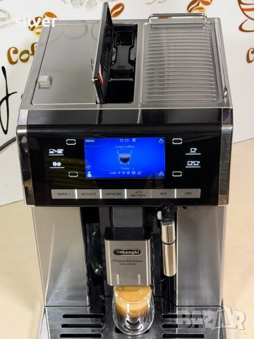 Кафемашина кафе автомат delonghı Primadona exclusive с гаранция, снимка 9 - Кафемашини - 52140992
