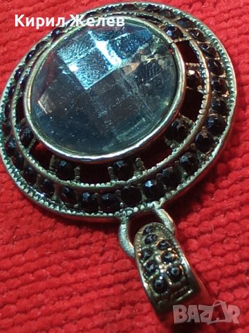 ВИНТИДЖ СКЪПОЦЕНЕН АРТ МЕДАЛЬОН 1557, снимка 9 - Колиета, медальони, синджири - 30568708