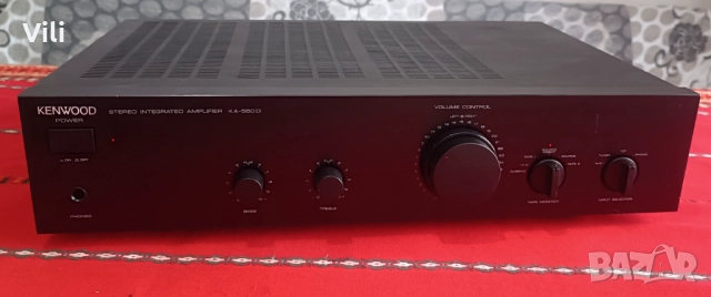 Kenwood KA-550D, снимка 3 - Ресийвъри, усилватели, смесителни пултове - 51739577