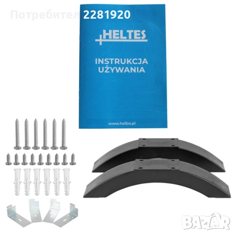 Ел. конвектор Heltes 2000W – LCD дисплей и седмично програмиране, снимка 9 - Отоплителни печки - 52849056