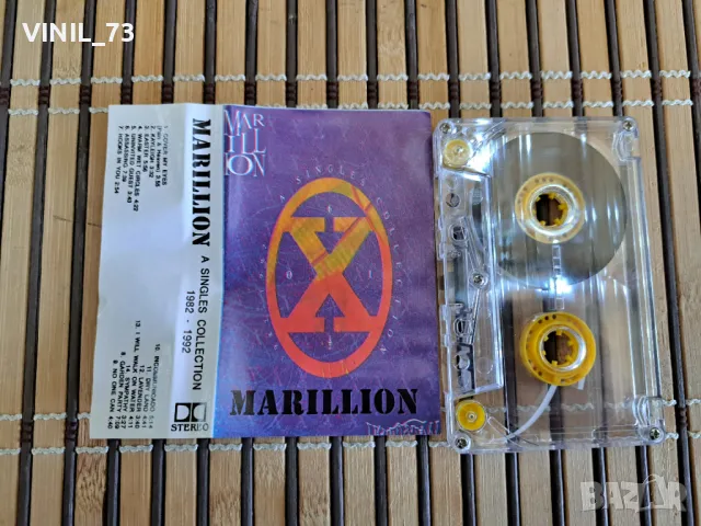 Marillion – 1982-1992 - A Singles Collection, снимка 2 - Аудио касети - 48773979