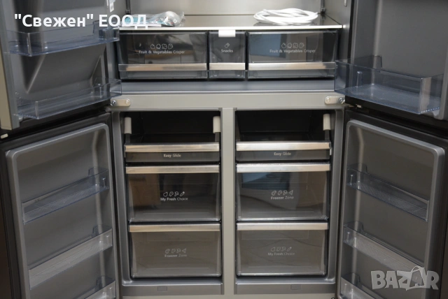 Хладилник с фризер HISENSE RQ760N4IFE Smart дисплей, Total No Frost, снимка 6 - Хладилници - 53333789